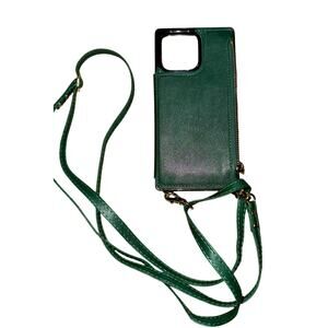 Bocasal Crossbody Wallet Case for iPhone 14 Pro Max Card Holder Cross Body Strap